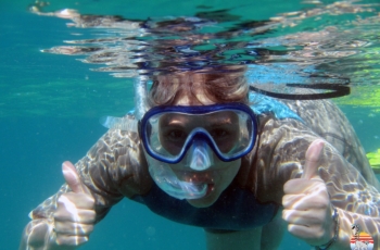 snorkeling a Tanikely_madablu